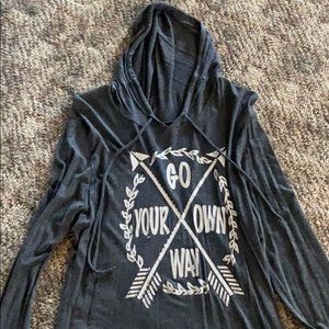 Long sleeve go your own way t shirt